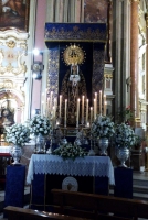 EMOTIVOS CULTOS RELIGIOSOS EN HONOR DE LA SOLEDAD DEL PUENTE