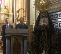 LA COMANDANCIA DE LA GUARDIA CIVIL DE CUENCA, HERMANA MAYOR HONOR�FICA DE LA SOLEDAD DEL PUENTE