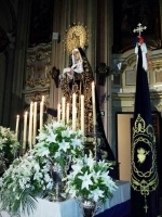 SOLEMNES Y EMOTIVOS CULTOS EN HONOR DE NTRA. SRA. DE LA SOLEDAD DEL PUENTE