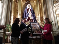 PILAR RUIP�REZ DEDICA UNAS EMOTIVAS PALABRAS A LA SOLEDAD DEL PUENTE