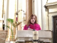 PILAR RUIP�REZ DEDICA UNAS EMOTIVAS PALABRAS A LA SOLEDAD DEL PUENTE