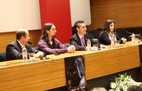 EMOCI�N CONTENIDA EN LA PRESENTACI�N DEL DOCUMENTAL SOBRE LA SOLEDAD DEL PUENTE