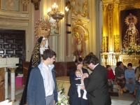 LA HERMANDAD IMPONE LA MEDALLA DE PLATA A LOS NI�OS DEL FUTURO