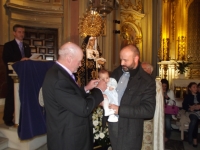 MEDALLA DE PLATA PARA LOS NI�OS DE LA HERMANDAD DEL �LTIMO A�O