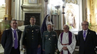 HOMENAJE A LA GUARDIA CIVIL DE CUENCA COMO HERMANA MAYOR HONOR�FICA