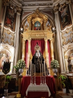 EMOTIVO ACTO DE VENERACI�N DE NUESTRA SE�ORA DE LA SOLEDAD DEL PUENTE