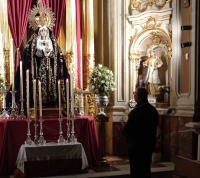 EMOTIVO ACTO DE VENERACI�N DE NUESTRA SE�ORA DE LA SOLEDAD DEL PUENTE