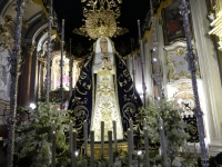 UN TRIDUO COMPLETA LOS SOLEMNES CULTOS RELIGIOSOS DE LA HERMANDAD