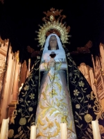 EMOTIVOS CULTOS RELIGIOSOS EN HONOR DE LA SOLEDAD DEL PUENTE