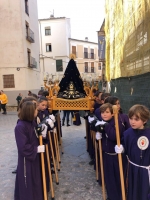 LOS NIOS VIVEN CON GRAN SENTIMIENTO Y EMOCIN SU PROCESIN INFANTIL