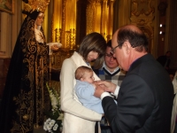 MEDALLA DE PLATA PARA LOS NIOS DE LA HERMANDAD DEL LTIMO AO