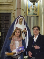 MERECIDO HOMENAJE DE LA HERMANDAD A SUS HERMANOS Y HERMANAS MS ANTIGUOS