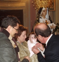 EMOTIVOS CULTOS RELIGIOSOS EN HONOR DE LA SOLEDAD DEL PUENTE